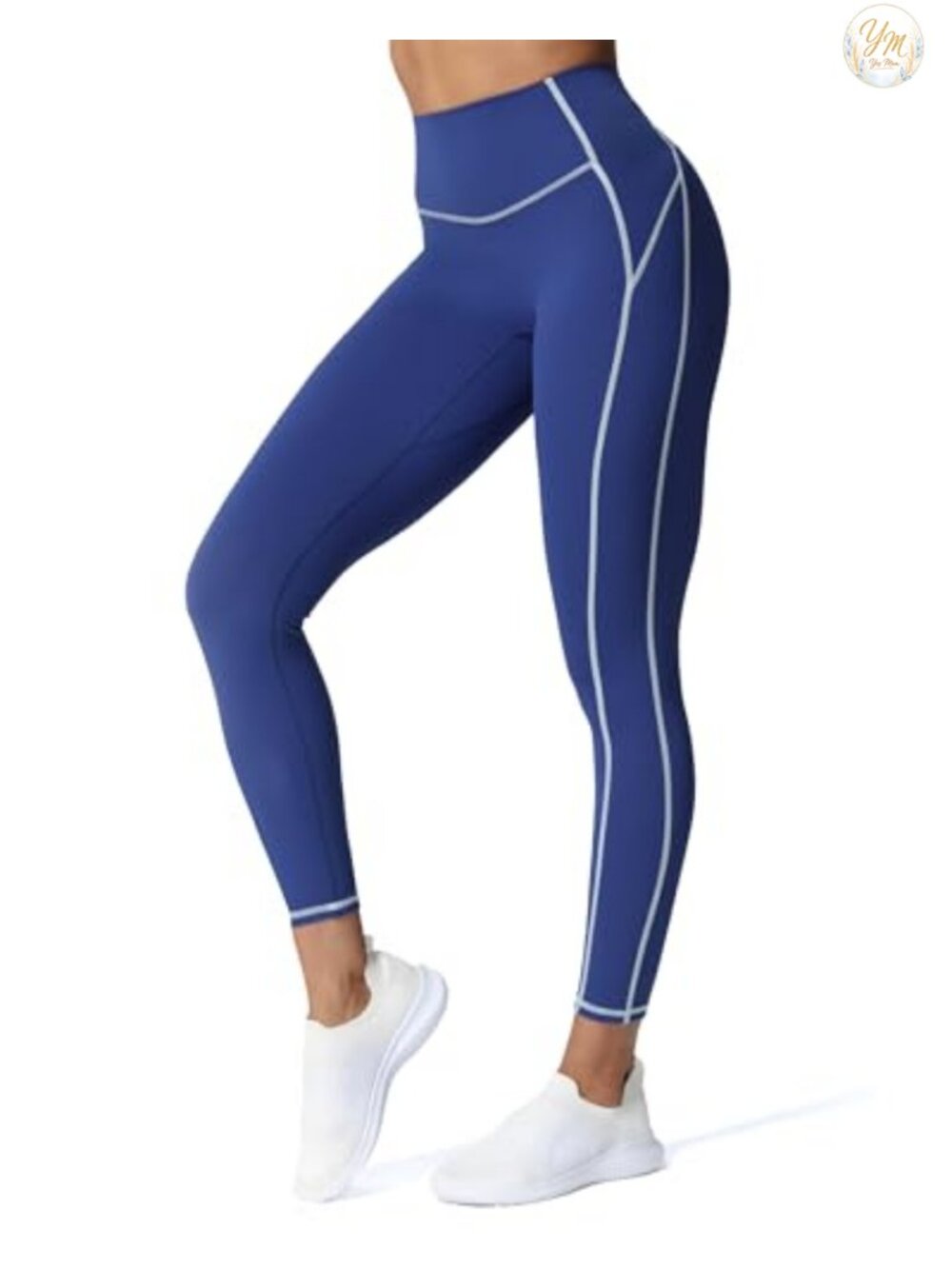 High Waist Ankle Leggings, 75% Nylon 25% Spandex, Yoga Pants